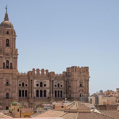 Homey Apt- Atico Con Vistas A La Catedral マラガ エクステリア 写真